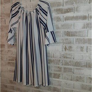 West Loop Tunic Sz XL NWT Nautical Stripe